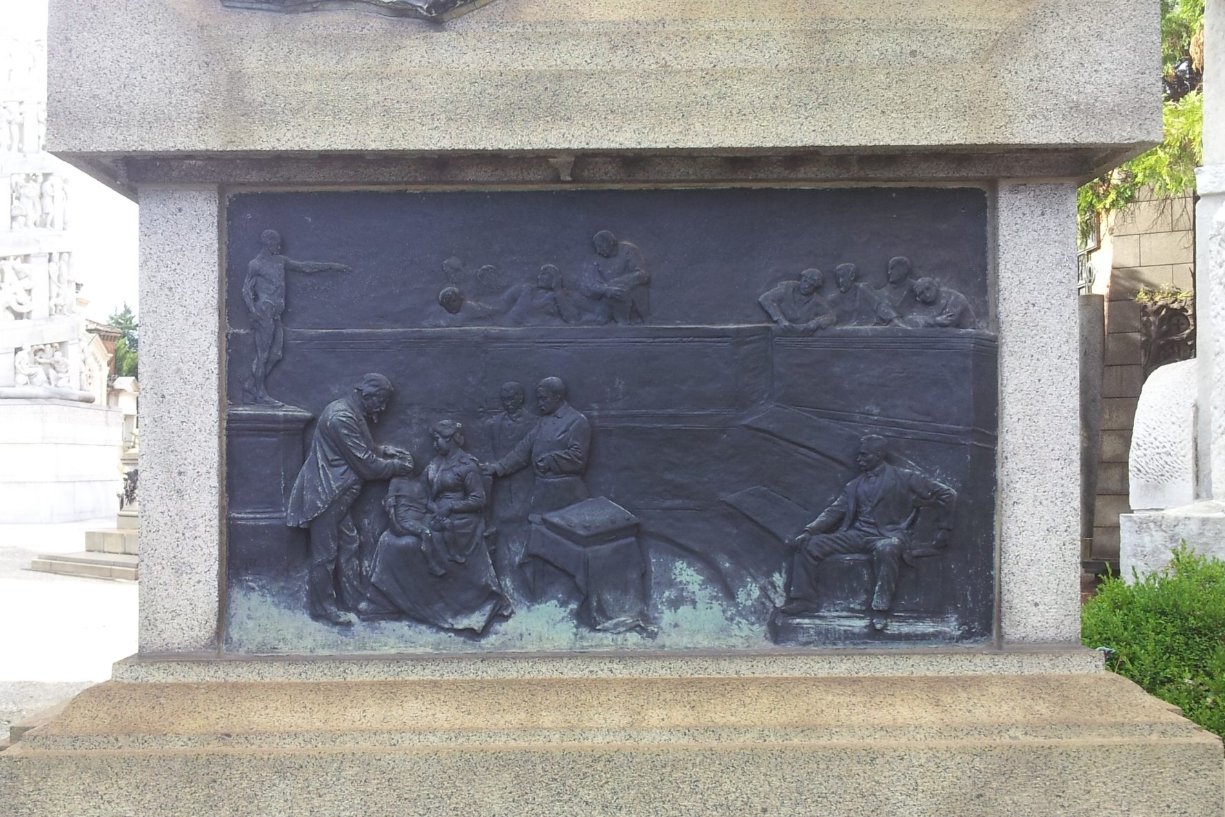 Antonio Quaglino's tomb, Monumental Cemetery, Milan - 03.jpg